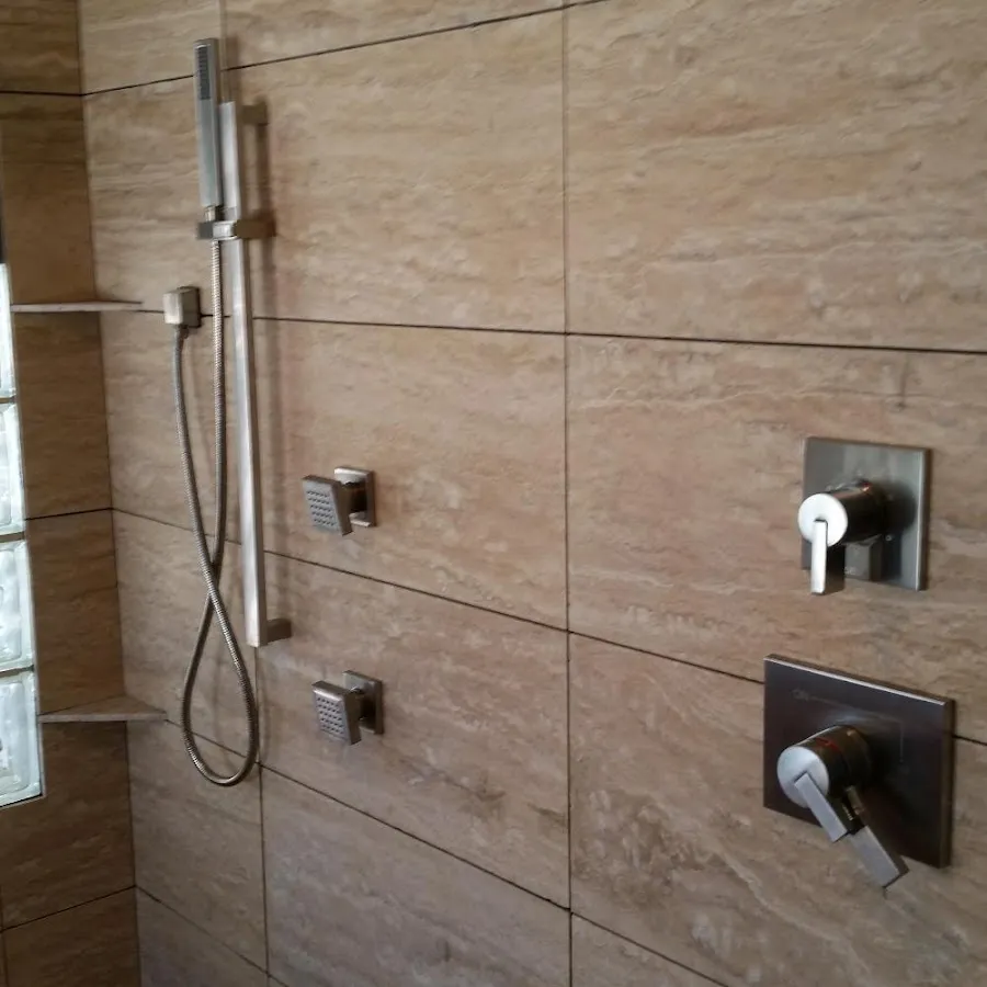 Shower fixture installation for Gas Line Repair in Mexico